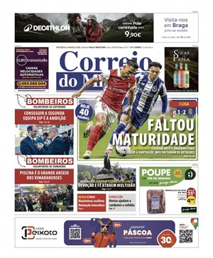 Capa de Correio do Minho