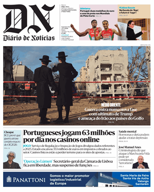 Capa de Diário de Notícias