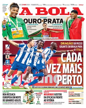 Capa de A Bola