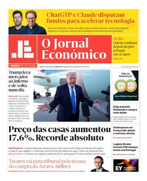 Capa de Jornal Económico