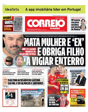 Capa de Correio da Manhã
