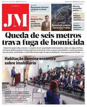 Capa de Jornal Madeira