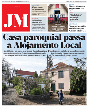 Capa de Jornal Madeira