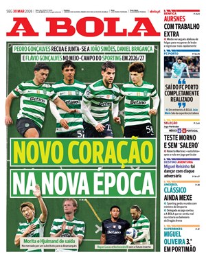 Capa de A Bola