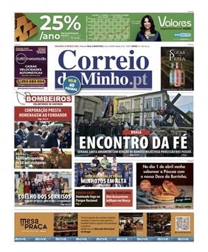 Capa de Correio do Minho