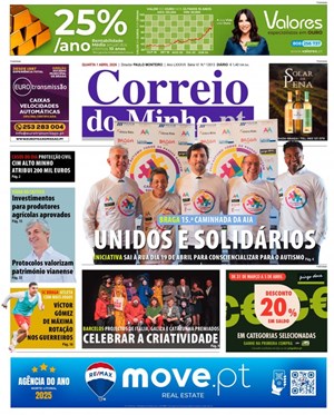 Capa de Correio do Minho