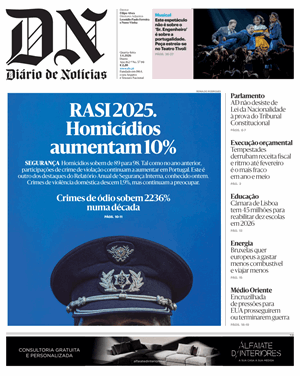 Capa de Diário de Notícias