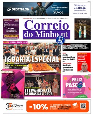 Capa de Correio do Minho