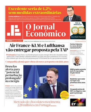 Capa de Jornal Económico