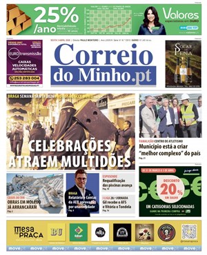 Capa de Correio do Minho