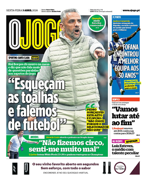 Capa de O Jogo