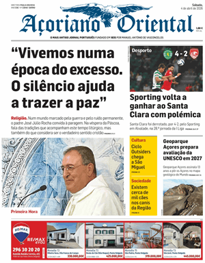 Capa de Açoriano Oriental