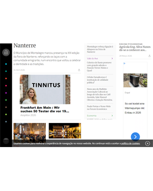 Capa de Correio do Minho