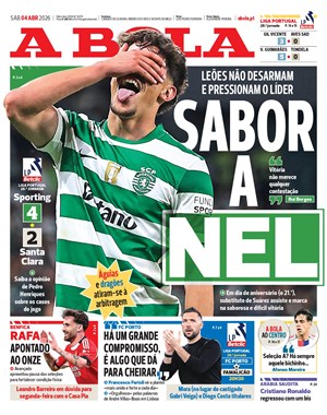 Capa de A Bola