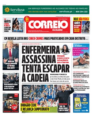 Capa de Correio da Manhã