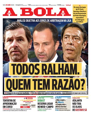 Capa de A Bola