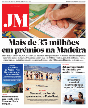 Capa de Jornal Madeira