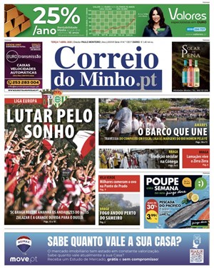 Capa de Correio do Minho
