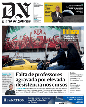 Capa de Diário de Notícias