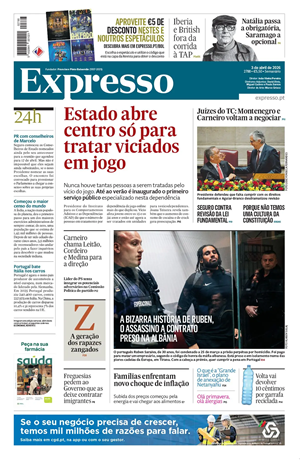 Capa de Expresso
