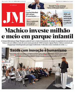 Capa de Jornal Madeira