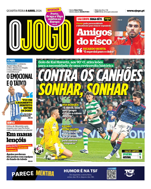 Capa de O Jogo