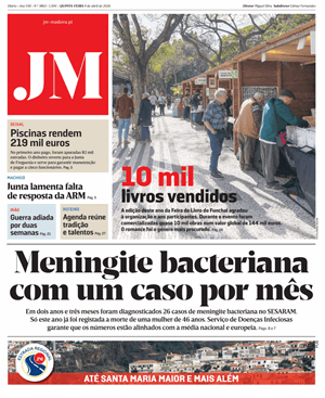 Capa de Jornal Madeira
