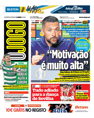 Capa de O Jogo