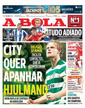 Capa de A Bola