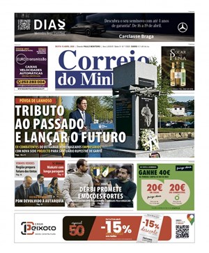 Capa de Correio do Minho