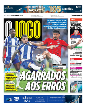 Capa de O Jogo