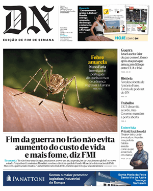 Capa de Diário de Notícias