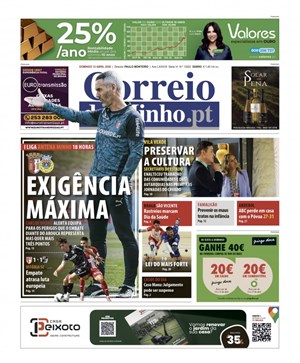 Capa de Correio do Minho
