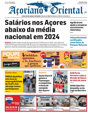 Capa de Açoriano Oriental