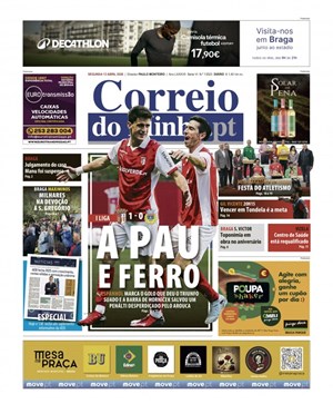 Capa de Correio do Minho