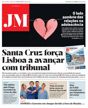 Capa de Jornal Madeira
