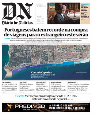 Capa de Diário de Notícias