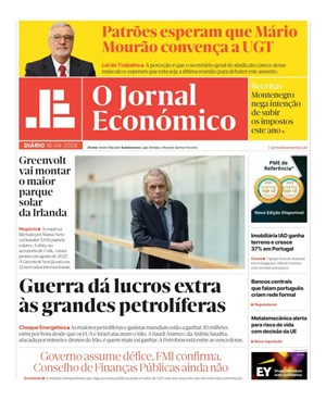 Capa de Jornal Económico