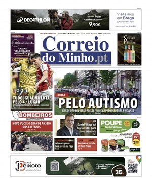 Capa de Correio do Minho