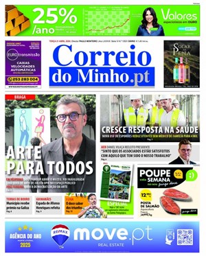 Capa de Correio do Minho