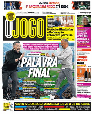 Capa de O Jogo