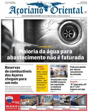 Capa de Açoriano Oriental