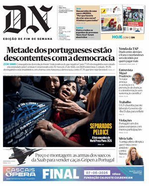 Capa de Diário de Notícias