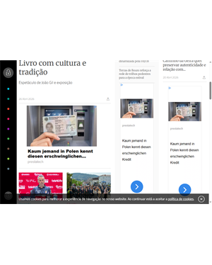 Capa de Correio do Minho