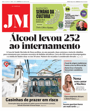 Capa de Jornal Madeira