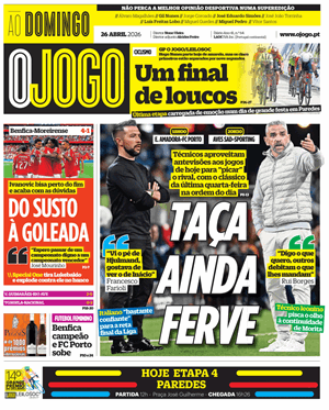 Capa de O Jogo