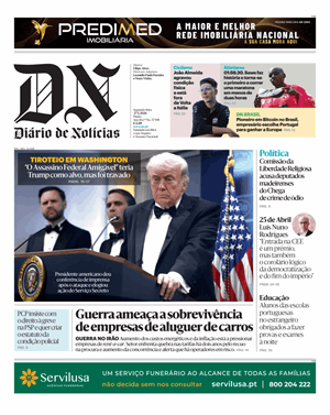 Capa de Diário de Notícias