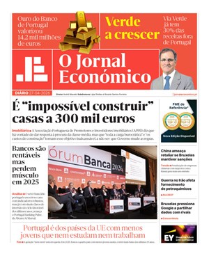 Capa de Jornal Económico
