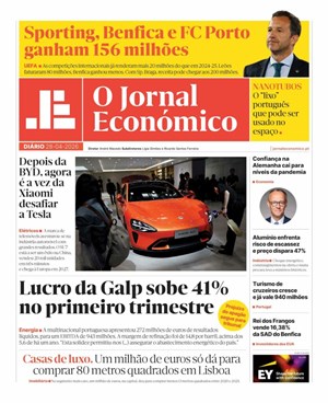 Capa de Jornal Económico