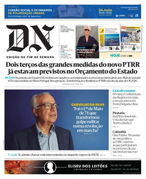 Capa de Diário de Notícias